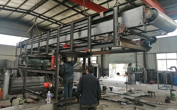 移動伸縮升降式皮帶輸送機(jī)